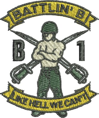 Battlin B cap
